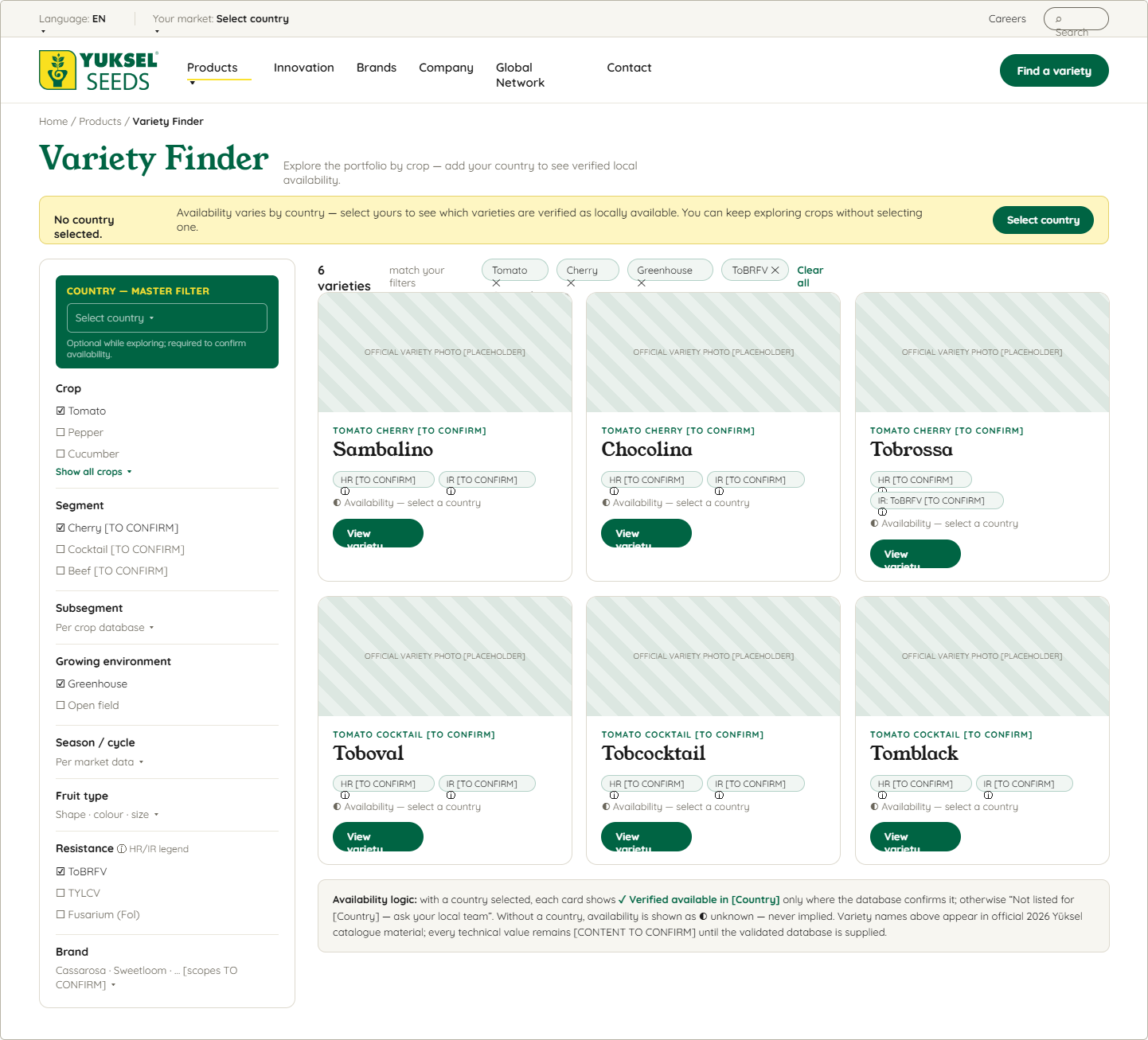 Variety Finder full preview